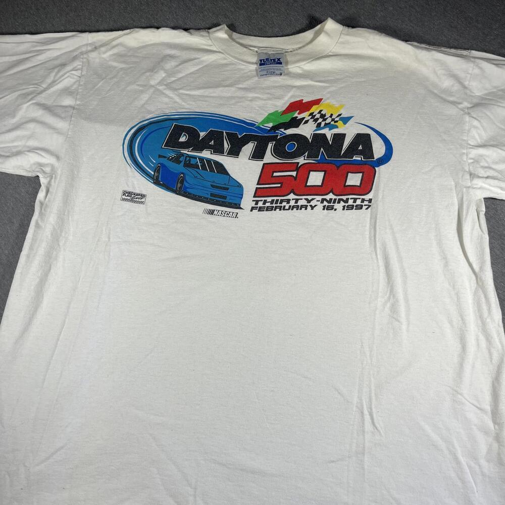 Vintage Daytona 500 1997 NASCAR T-Shirt Men’s XL Rare Single Stitch
